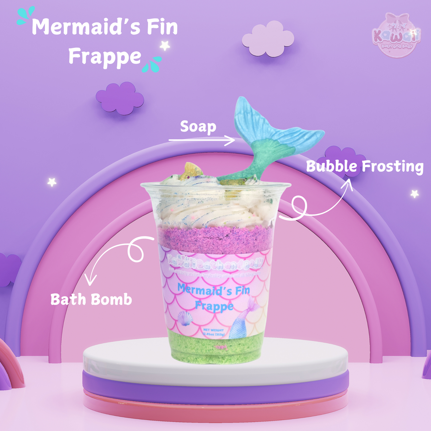 Mermaid's Fin Frappe